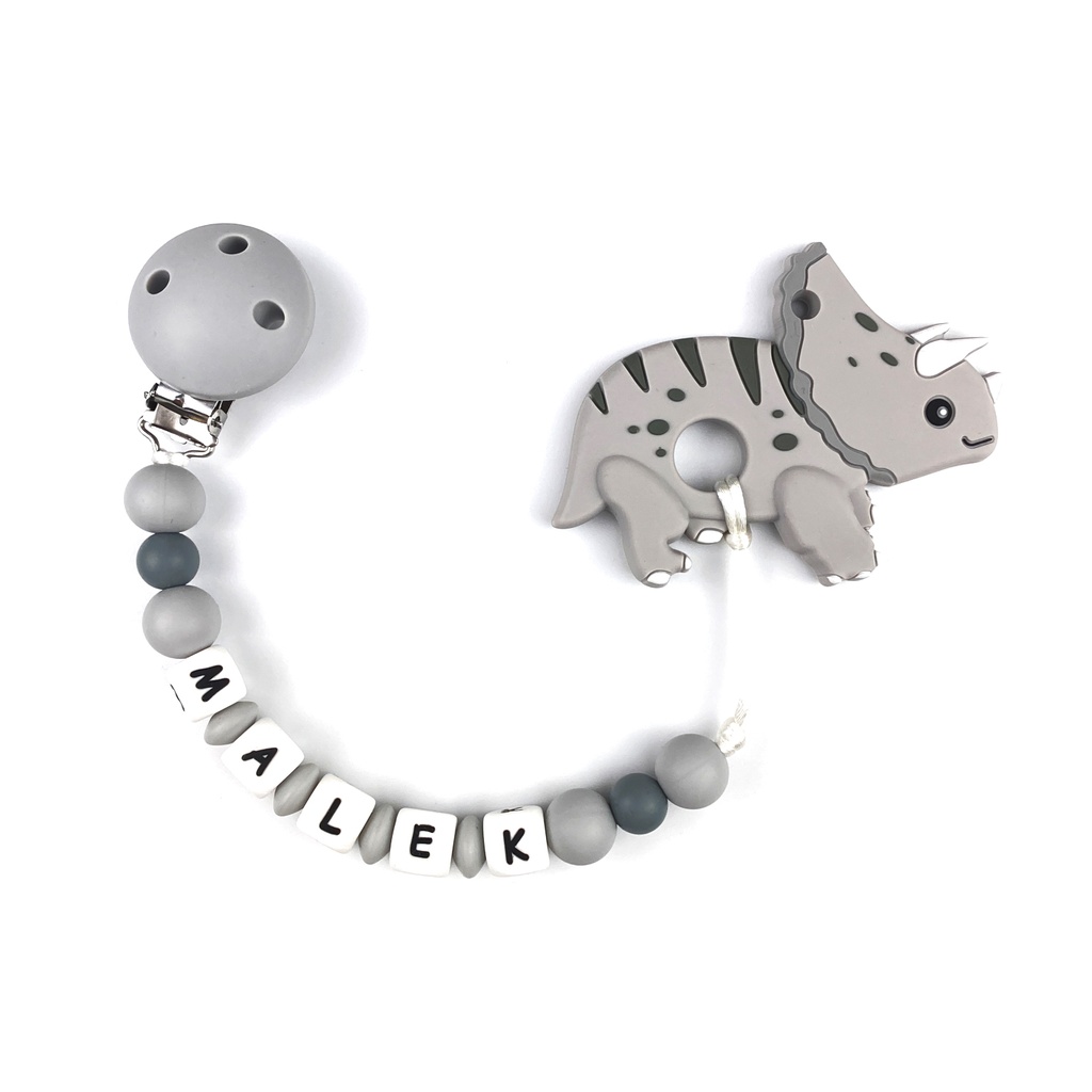 Triceratops Teether Chain