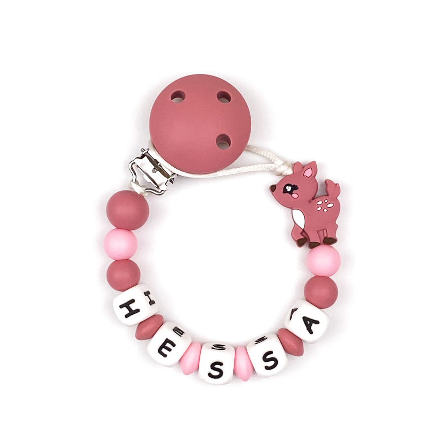 Cute Deer Pacifier Clip
