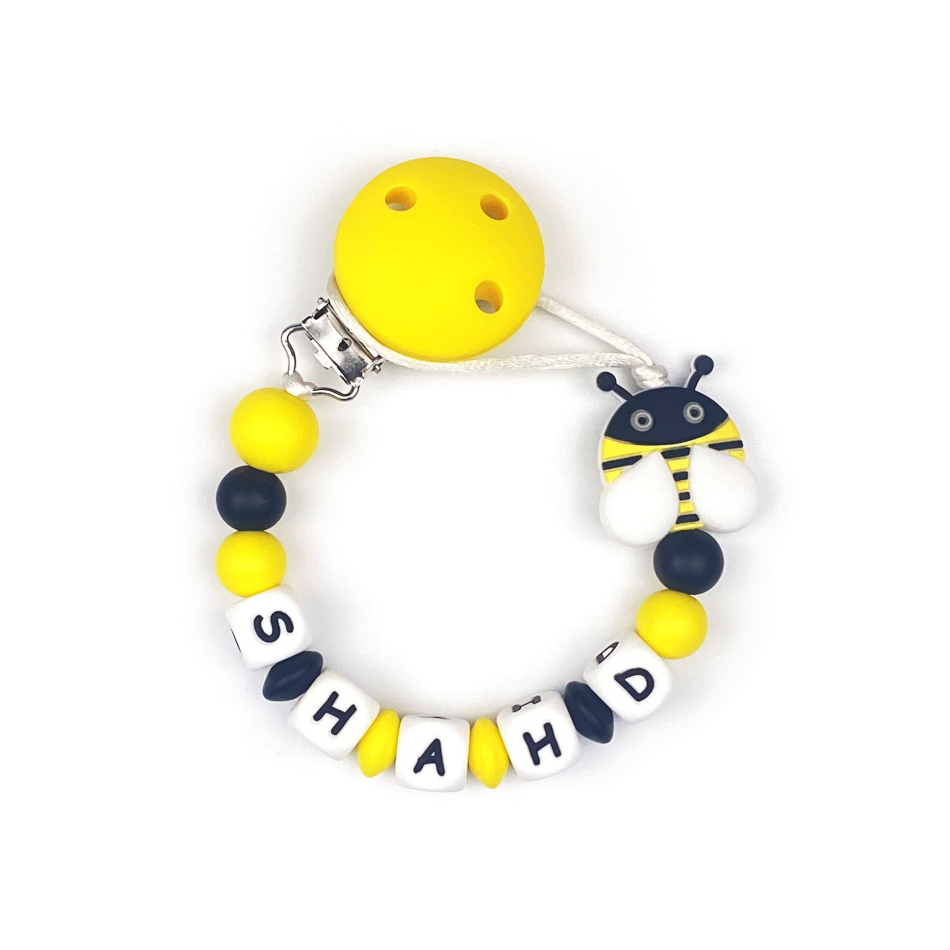 Bee Pacifier Clip
