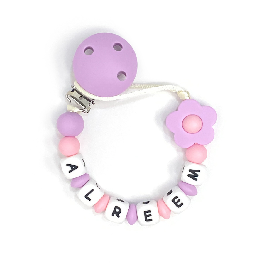 Daisy Pacifier Clip
