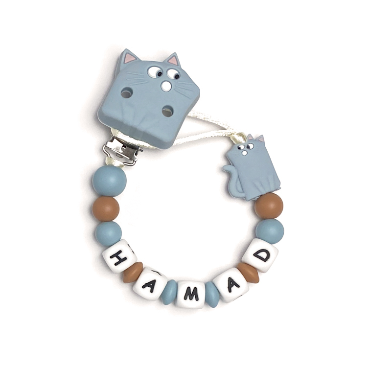Cat Pacifier Clip