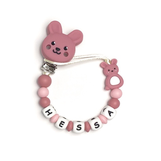 Bunny Pacifier Clip
