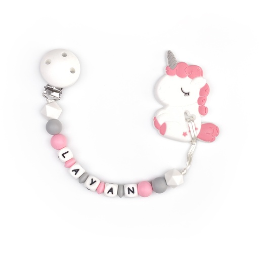 [Sleepy_Unicorn_Teether_Chain] Sleepy Unicorn Teether Chain