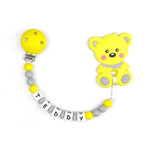 [Cute_Teddy_Bear_Teether_Chain] Cute Teddy Bear Teether Chain