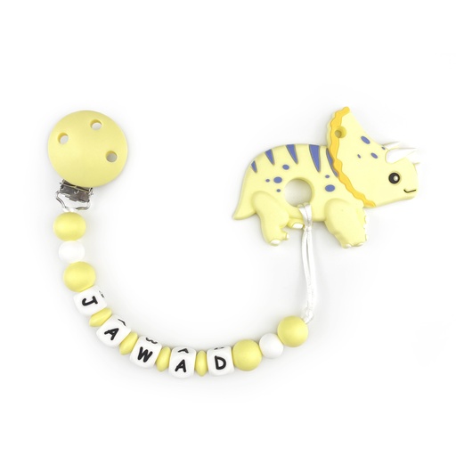 Triceratops Teether Chain