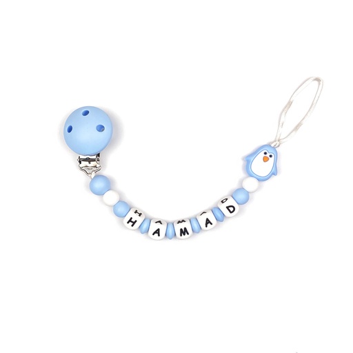Penguin Pacifier Clip