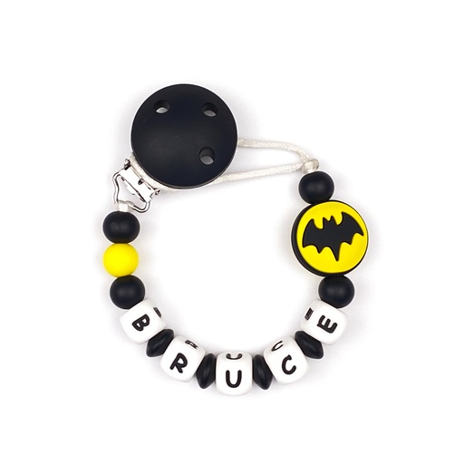 [Batman_Chain] Batman Pacifier Clip
