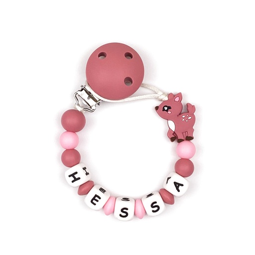 Cute Deer Pacifier Clip