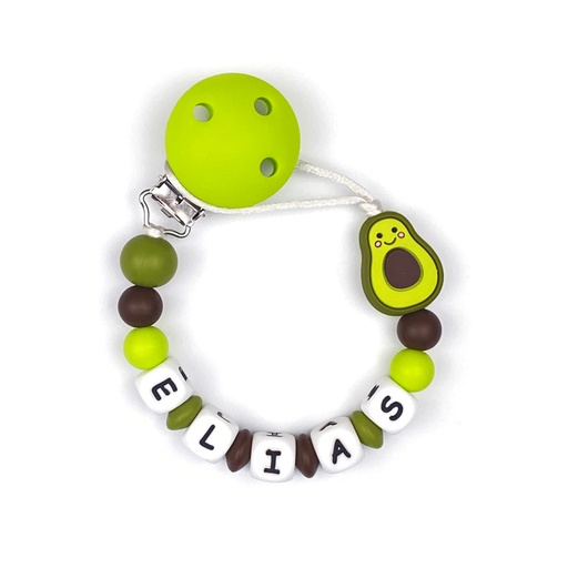 Avocado Pacifier Clip