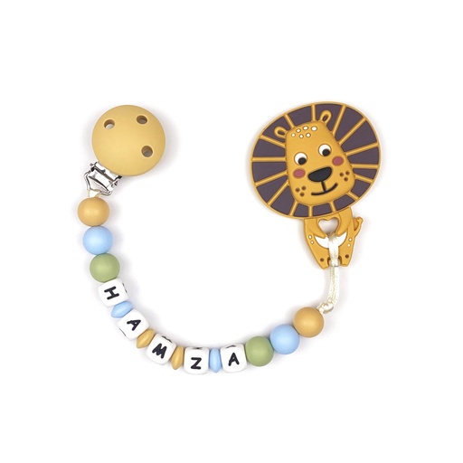 [Cute_Lion_Teether_Chain] Cute Lion Teether Chain