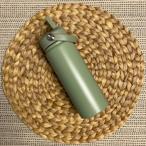 Stainless Steel Water Bottle 500ml | Olive
