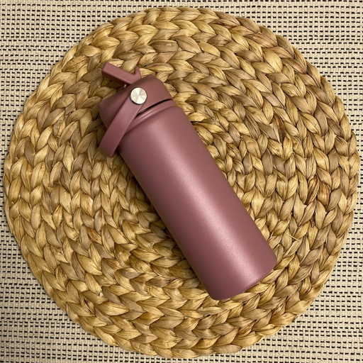 Stainless Steel Water Bottle 500ml | Dark Pink