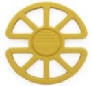 [Si-teether_wheel] Silicone Wheel Teether